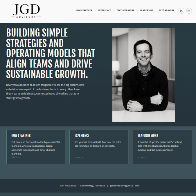 This website, built and refined using AI tools