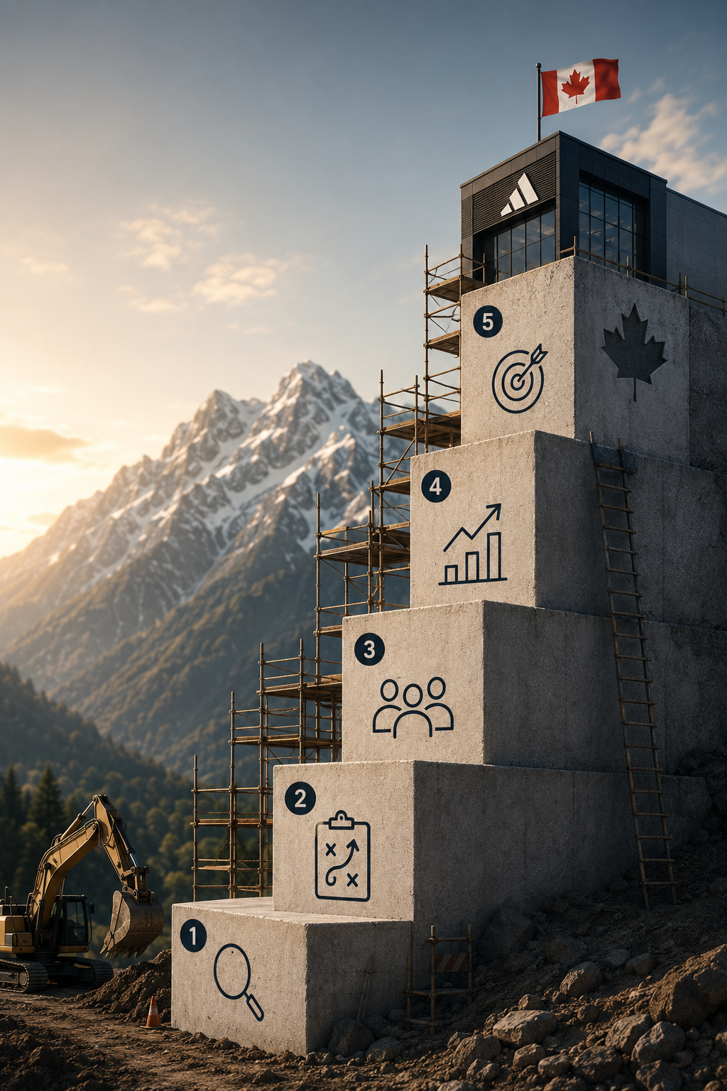 Built adidas Canada sales operations